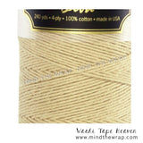 Flax Bakers Twine - 240 yards - Divine Twine Diva Wheat - Light Brown Sand Beige color