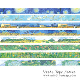 Van Gogh Haystacks Washi Tape - 15mm x 7m - Harvest in Provence - Art School Planners Decoration Card-making Scrapbooks