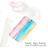 NEW Sea Sand & Sky Washi Tape - Choose from 5 Watercolor Designs - 30mm Wide -  Sunset - Beach - Abstract Horizon - Blue Sea - Pink Sands
