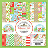 NEW Snowmen 3-D Enamel Stickers - Doodlebug Design "Snow Much Fun" Shape Sprinkles - 28 pieces Glossy Dimensional Embellishments