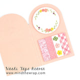 Aimez le Style "Flowers" Sticky Notes Set - 5 styles 100 pieces - Emma Block Collection Planners Decoration Page Flags Tabs