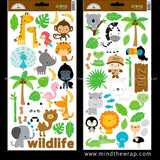 Giraffe Washi Tape - 15mm x 12 yards - Doodlebug At the Zoo Jungle Wildlife Safari Animals Adventure