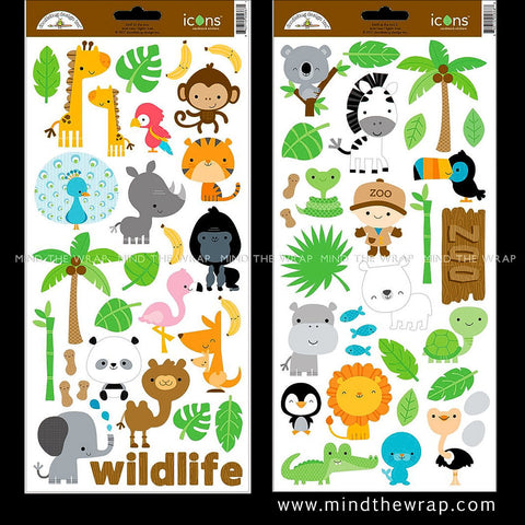 Rainforest Washi Tape - 12 yards - Doodlebug Tropical Jungle Rain Fore –  MindTheWrap