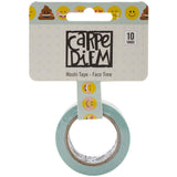 2 rolls - Emoticons Washi Tape Set - Carpe Diem "Emoji Love" - 15mm x 10 yards each - Face Time Expressions for Planners