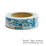 International Travel Washi Tape - 15mm x 10m - Vacation Destinations - Collage Planners Decoration Scrapbooking Supply