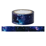 Masté Citronella Scented Washi Tape - 20mm x 7m - "Cosmic" Pattern