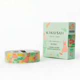 Clothing Washi Tape - 50 feet long Kikusui Story Tape - Packing for Vacation Travel Planners Decoration