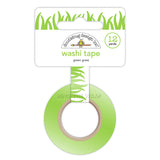 Doodlebug "Green Grass" Washi Tape - 15mm x 12 yards - Spring summer Card-making Planners Decoration Scrapbooks Gift Wrap